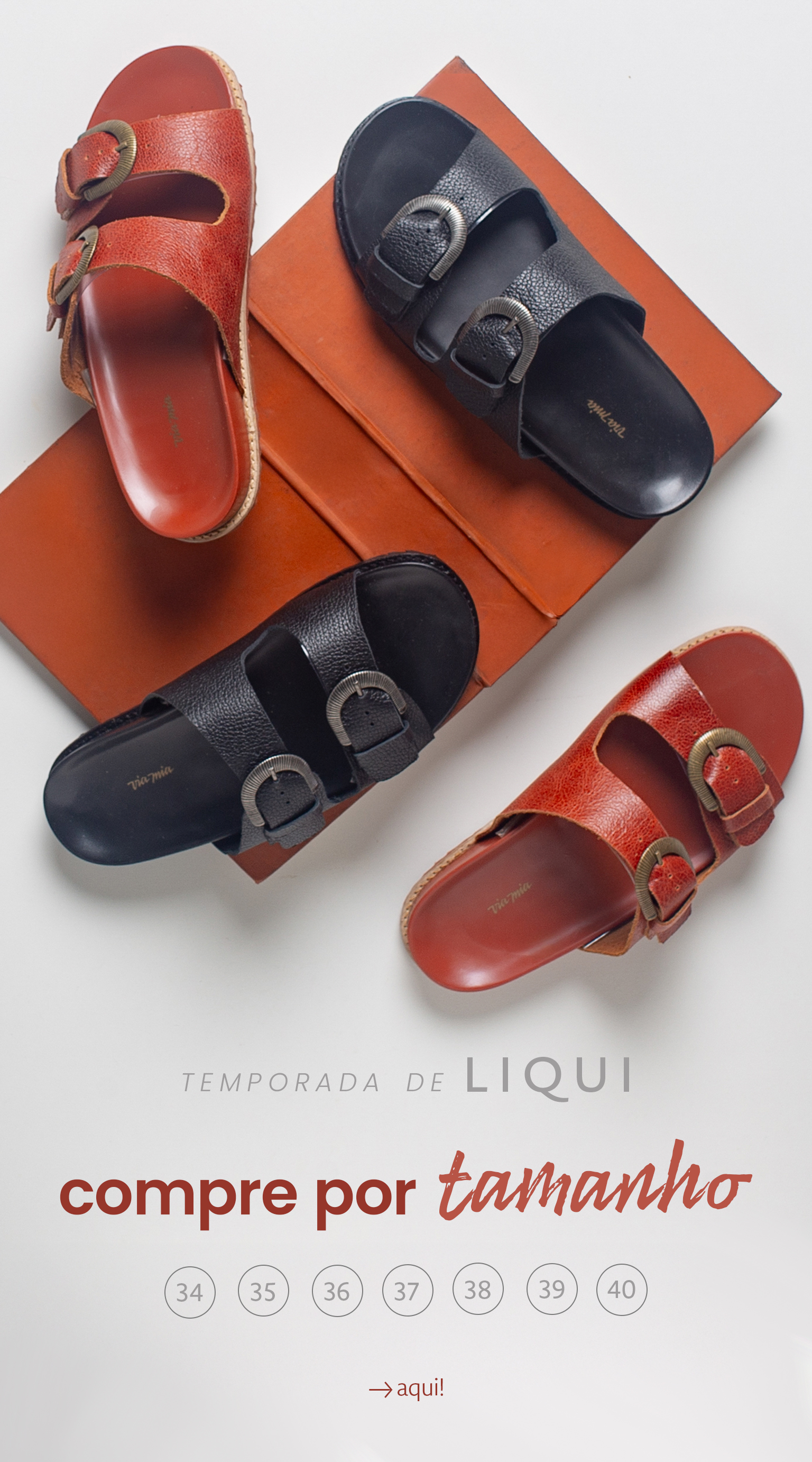 Compre por tamanho